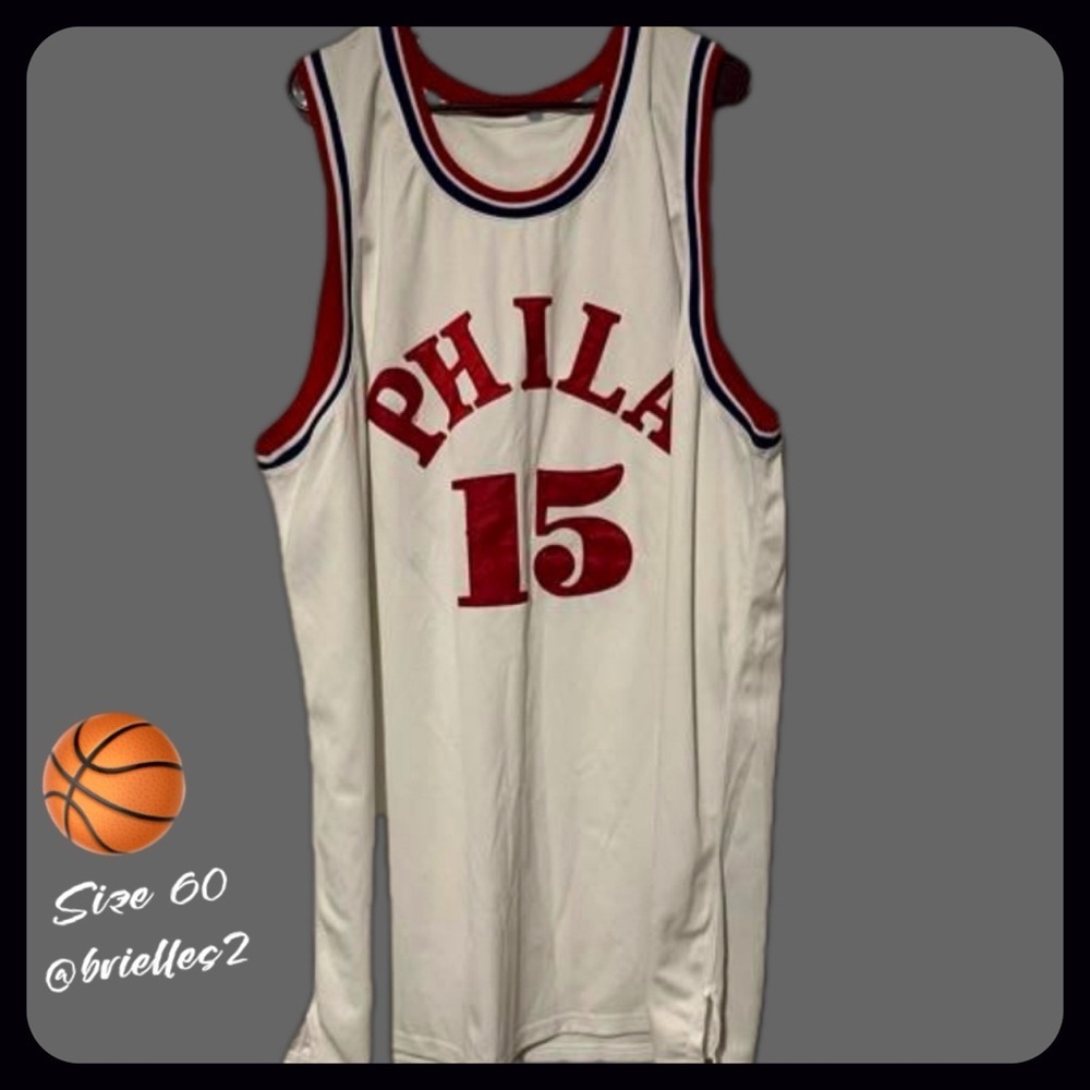 🏀 Mitchell & Ness Hardwood Classic Men’s Hal Greer #15 76ers Basketball Jersey